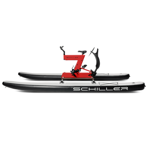 Schiller S1-C Red Frame on Grey/Black Pontoons