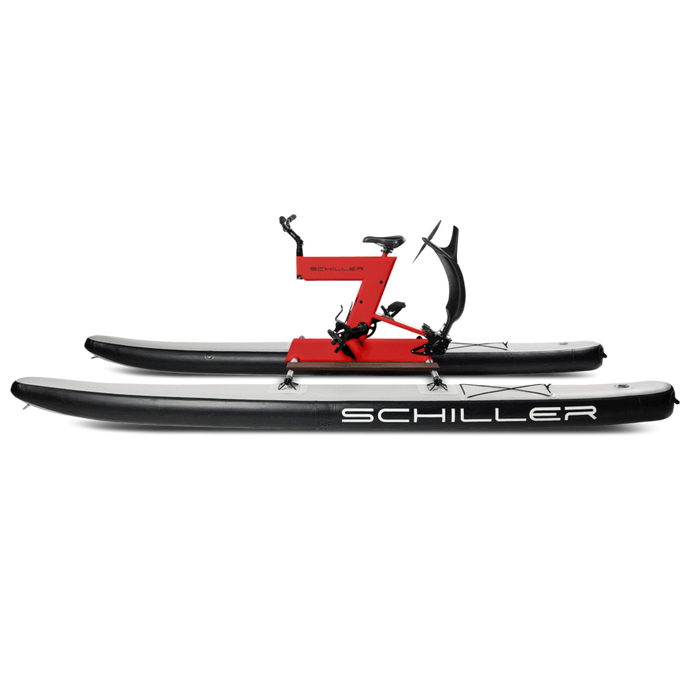 Schiller S1-C Red Frame on Grey/Black Pontoons